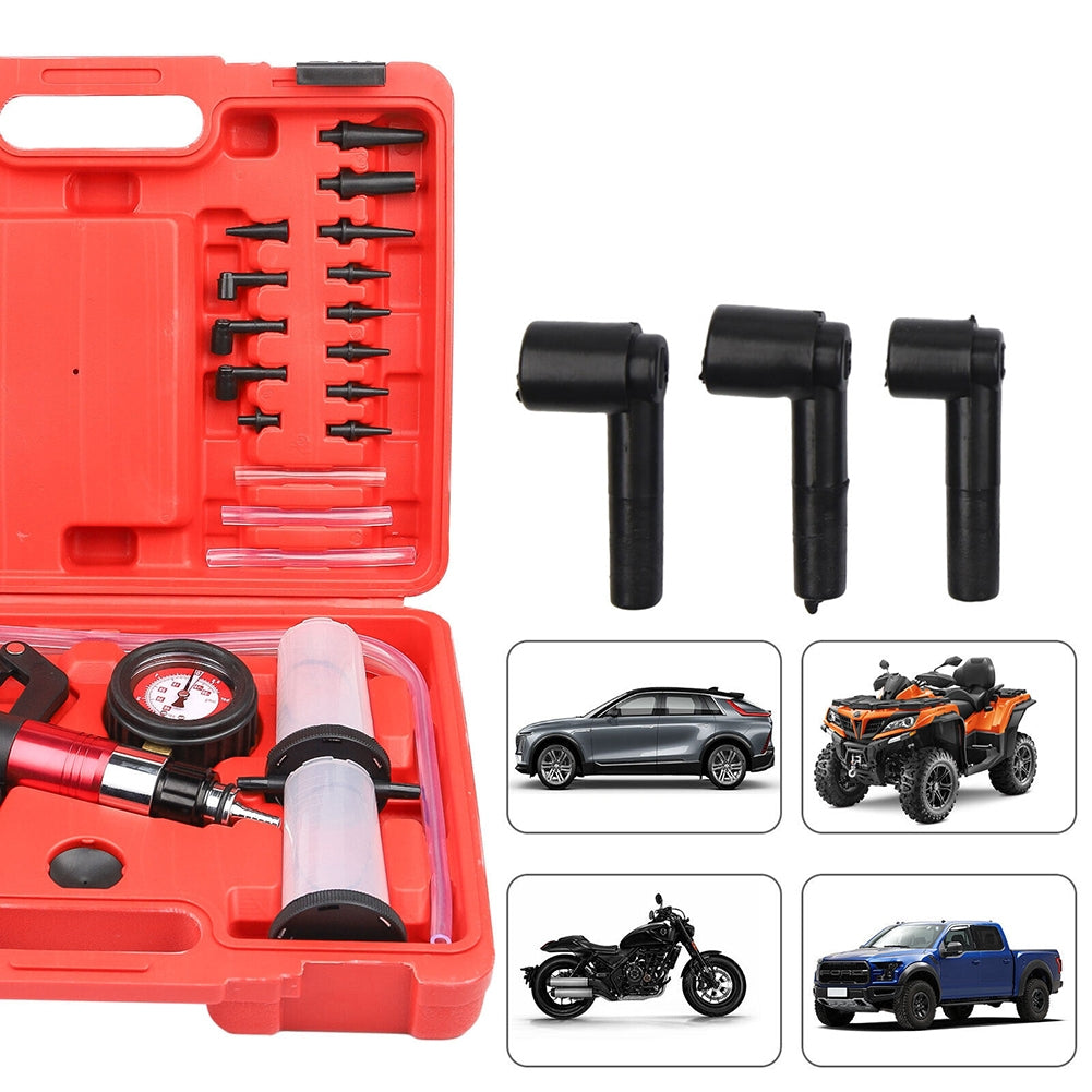 Manual Brake Clutch Bleeder Kit Hand Held Vacuum and Pressure - Premium Other Car Tools from Rapidvehicles - Just $71.99! Shop now at Rapidvehicles