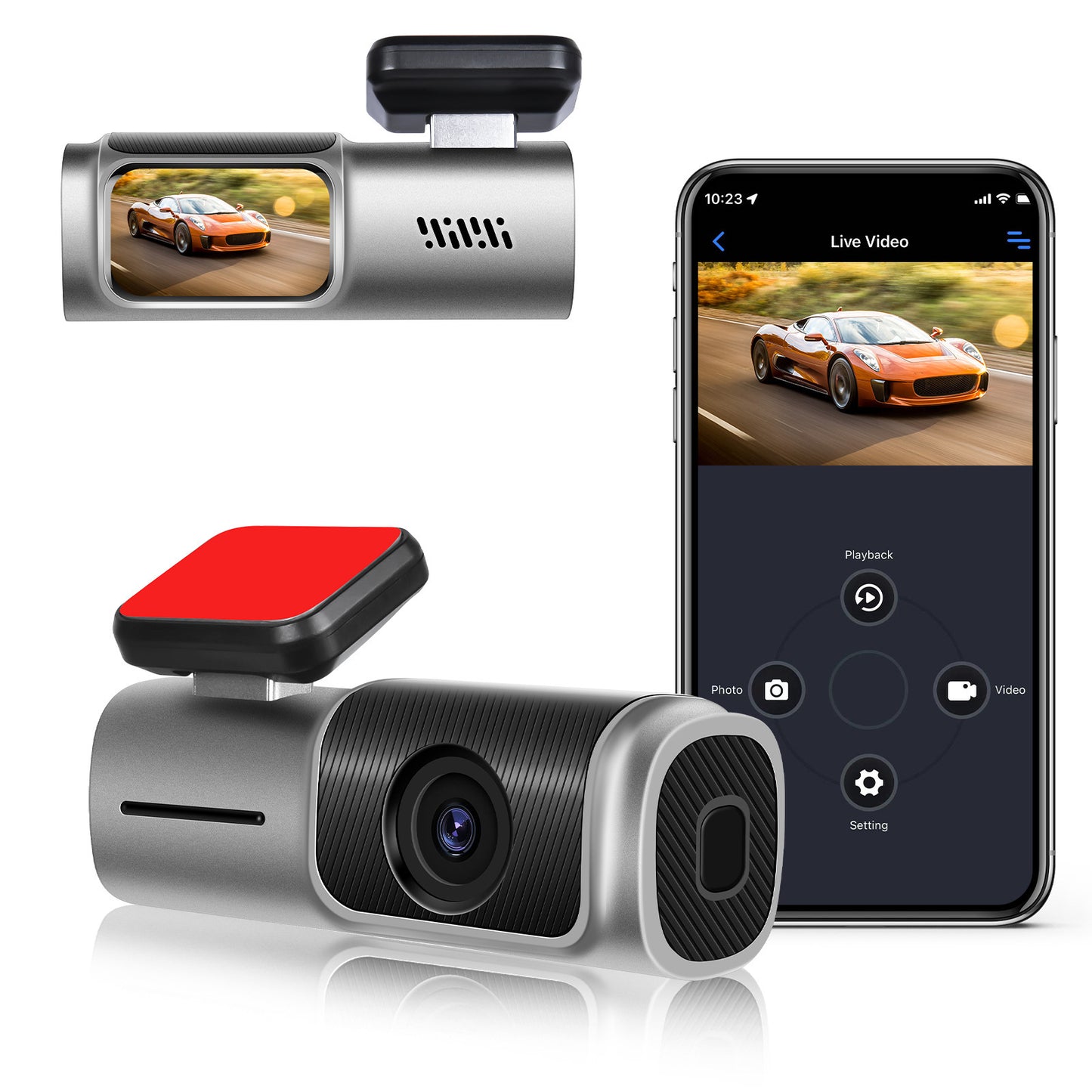 Dash Cam Car Camera 1.5 Inch High-definition IPS Screen Loop - Premium Car DVR from Rapidvehicles - Just $66.90! Shop now at Rapidvehicles