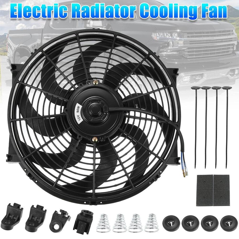 Universal Electric Car Radiator Cooling Fan High Performance 12V - Premium Car Organizers from Rapidvehicles - Just $86.39! Shop now at Rapidvehicles