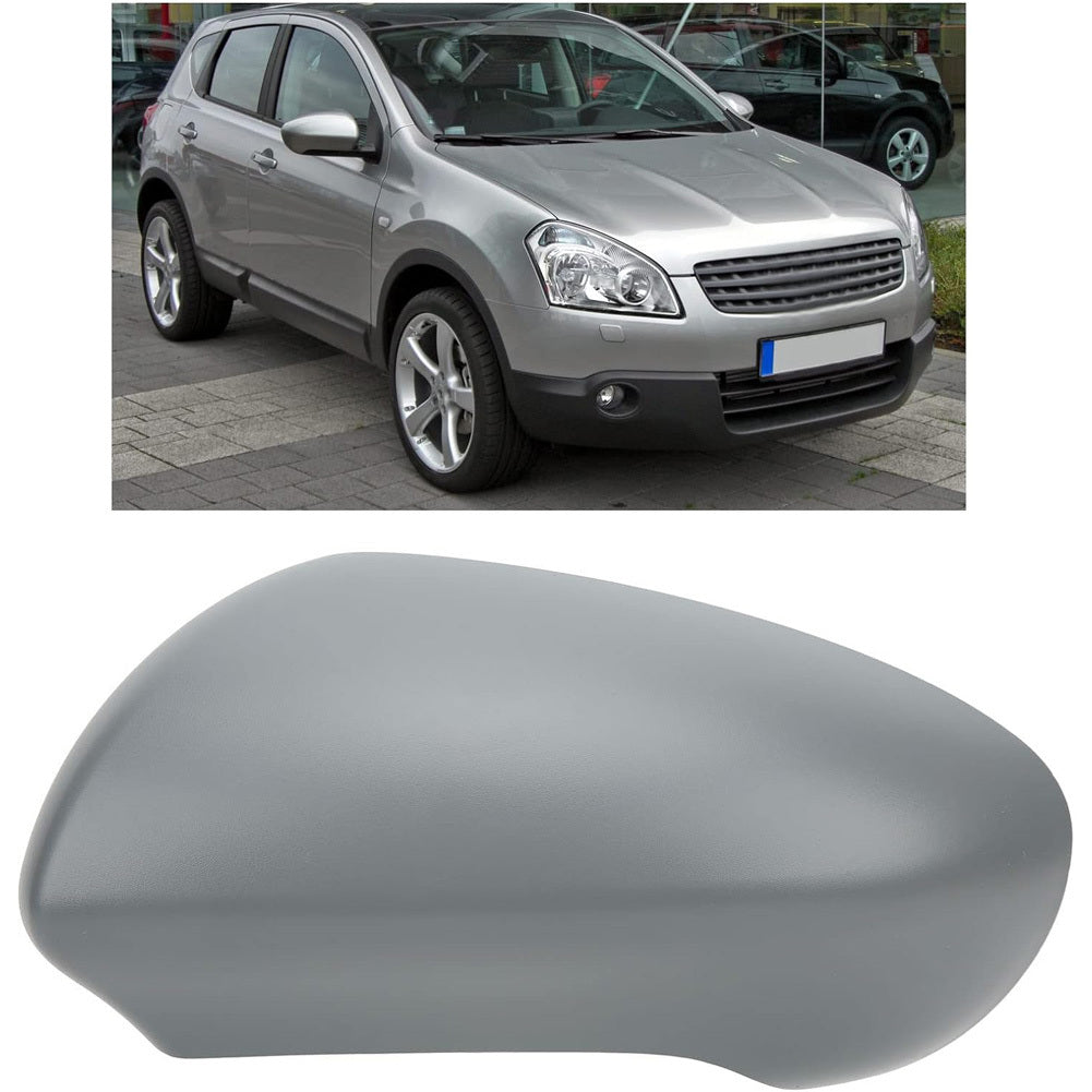 Replacement Door Wing Mirror Cover Left Side Compatible For Qashqai X-Trail J10 2007-2014 Automobile Rear View Mirror Housing Covering Cap Accessories black left - Premium Other Exterior Parts from Rapidvehicles - Just $28.87! Shop now at Rapidvehicles