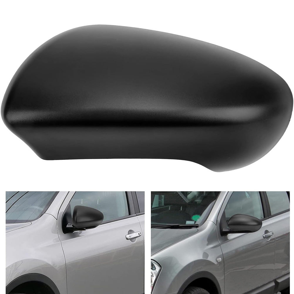 Replacement Door Wing Mirror Cover Left Side Compatible For Qashqai X-Trail J10 2007-2014 Automobile Rear View Mirror Housing Covering Cap Accessories black left - Premium Other Exterior Parts from Rapidvehicles - Just $28.87! Shop now at Rapidvehicles