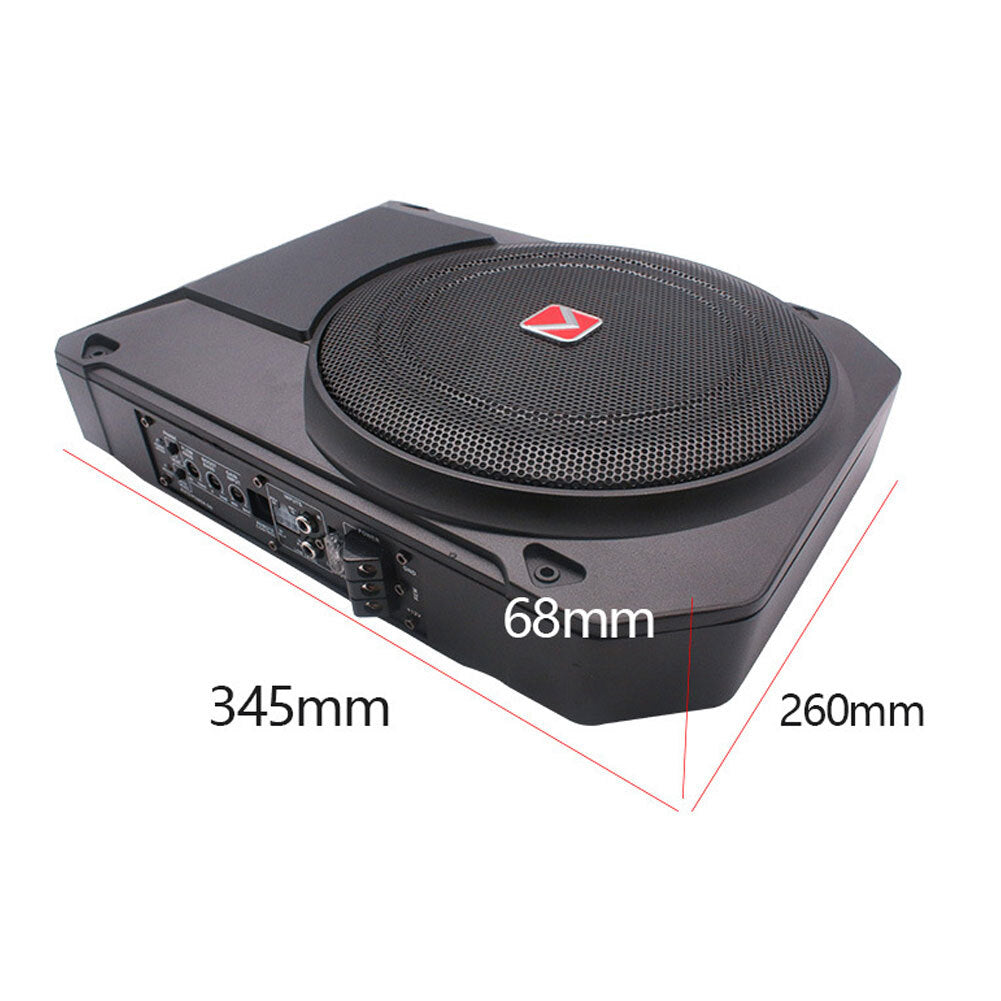 12V Car Audio High-power 20Hz~150Hz Frequency 10 Inch Ultra Slim Compact Active Subwoofer System Horn Automobile Black - Premium Other Car Electronics from Rapidvehicles - Just $155.93! Shop now at Rapidvehicles