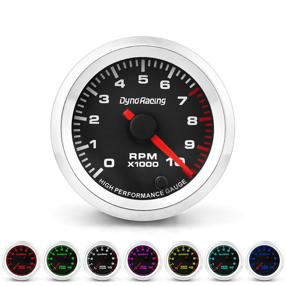 12V Car Tachometer Gauge Tacho Meter 52mm Universal 0-10000 RPM - Premium Car Organizers from Rapidvehicles - Just $37.99! Shop now at Rapidvehicles