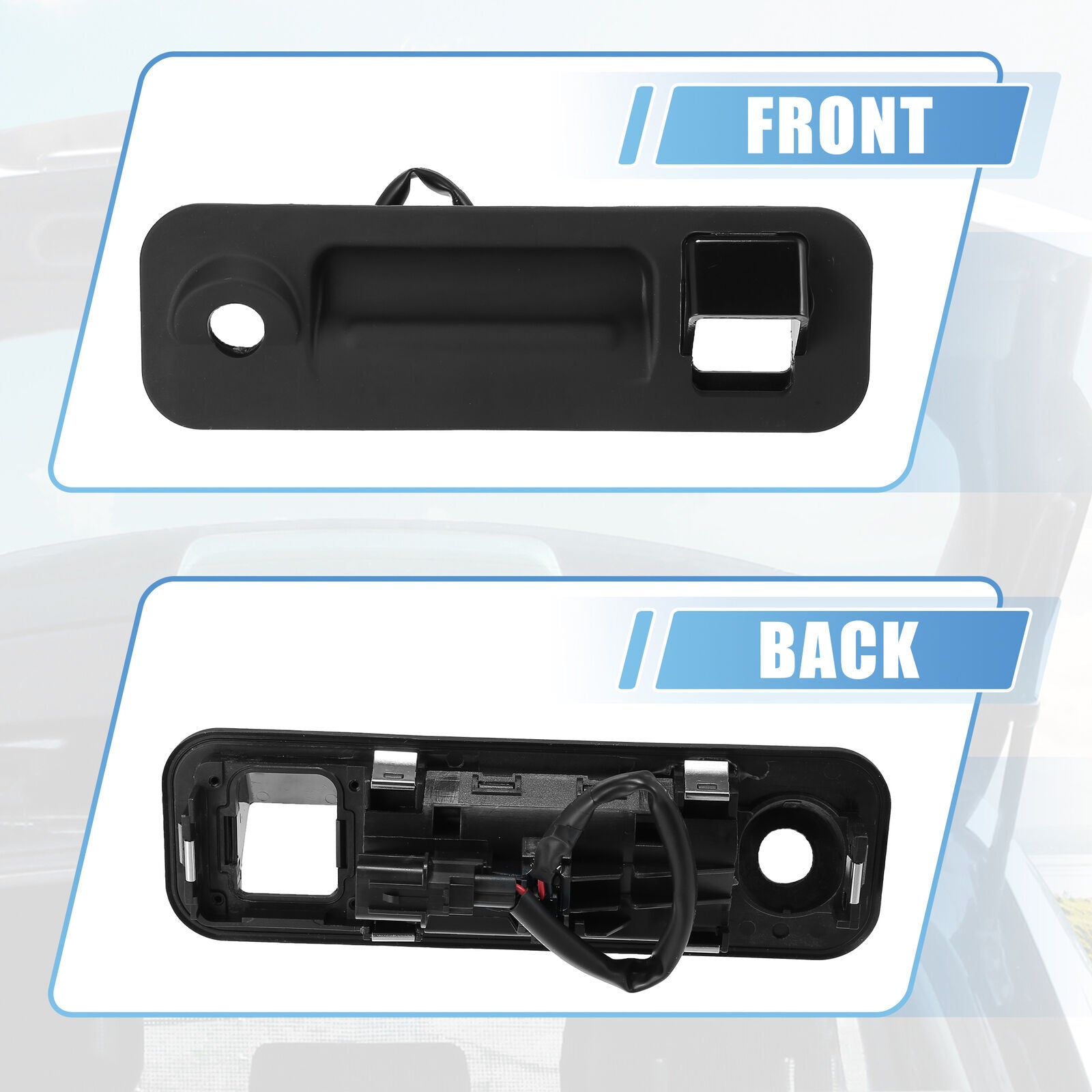 Rear Outside Trunk Lid Lock Handle 81260-C1010 Replacement Compatible For TT 2008-2015 Automobile Tailgate Release Handle Liftgate Pull Handle Accessories black - Premium Other Exterior Parts from Rapidvehicles - Just $29.48! Shop now at Rapidvehicles