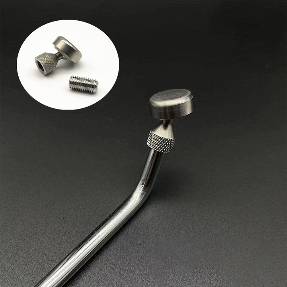 Paintless Car Dent Removal Tool Pulling Tabs Leveling Hammer Rotatable Head Dents Repair Titanium Alloy Puller Tabs For Hail Damage Body Maintenance silver - Premium Scratch Repair from Rapidvehicles - Just $32.99! Shop now at Rapidvehicles