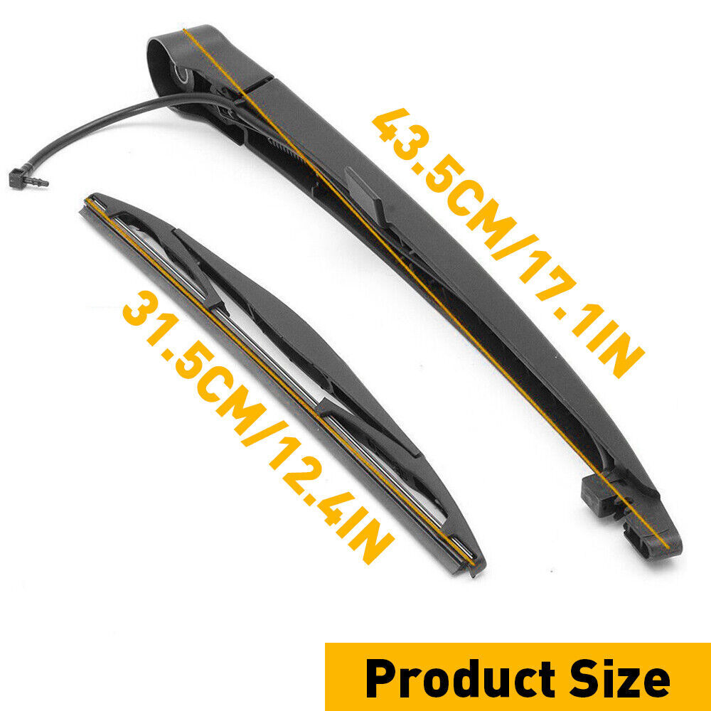 Rear Wiper Arm Blade Assembly Compatible For Chevrolet 2007-2014 1500 / 2007-2013 2500 Replaces 15277756 15798935 25820122 Back Windshield Wiper Accessories black - Premium Other Exterior Parts from Rapidvehicles - Just $26.14! Shop now at Rapidvehicles