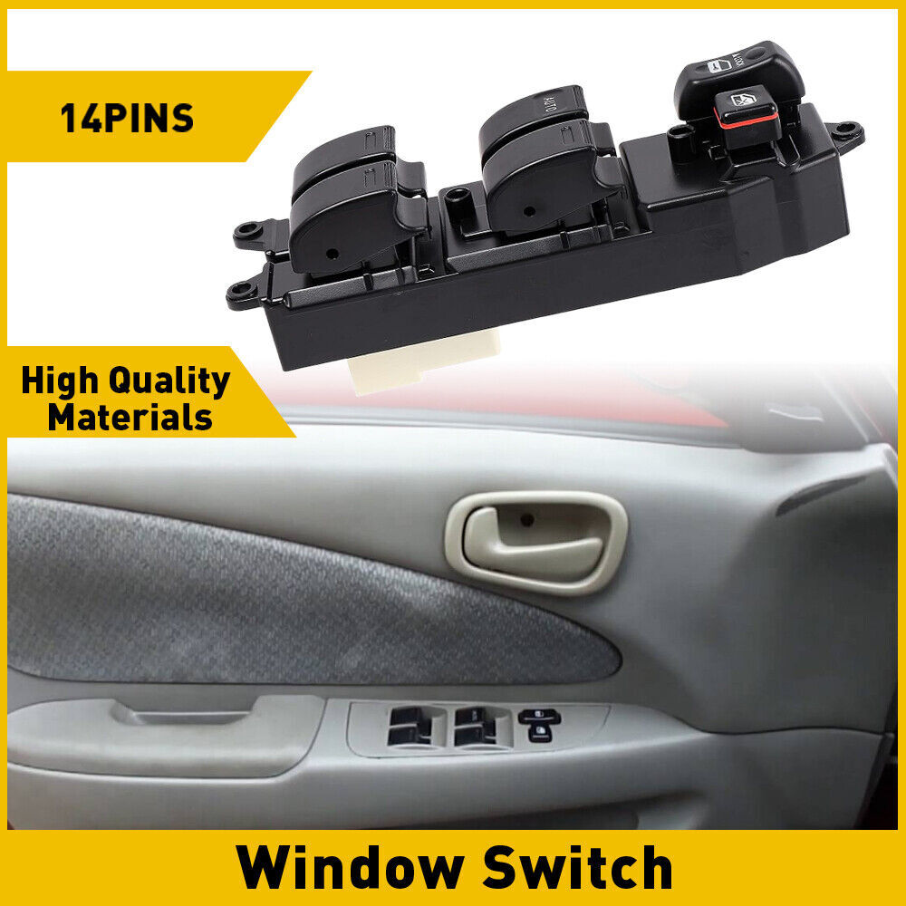 84820-60090 Master Power Window Door Control Switch Window Regulator Compatible For 2000-2005 Echo 1998-2002 Chevrolet Replaces 84820-aa011 84820-04020 black - Premium Car Organizers from Rapidvehicles - Just $29.98! Shop now at Rapidvehicles