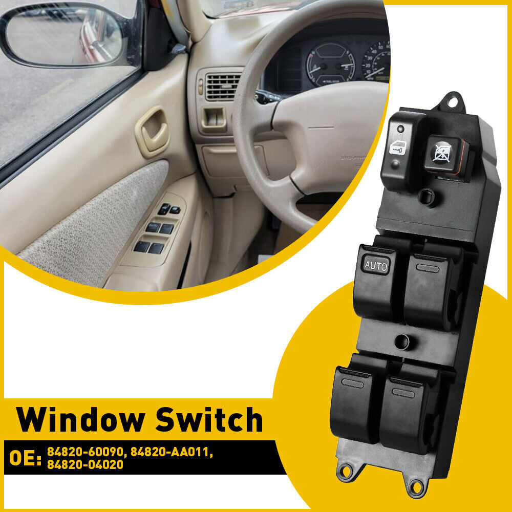 84820-60090 Master Power Window Door Control Switch Window - Premium Car Organizers from Rapidvehicles - Just $32.39! Shop now at Rapidvehicles