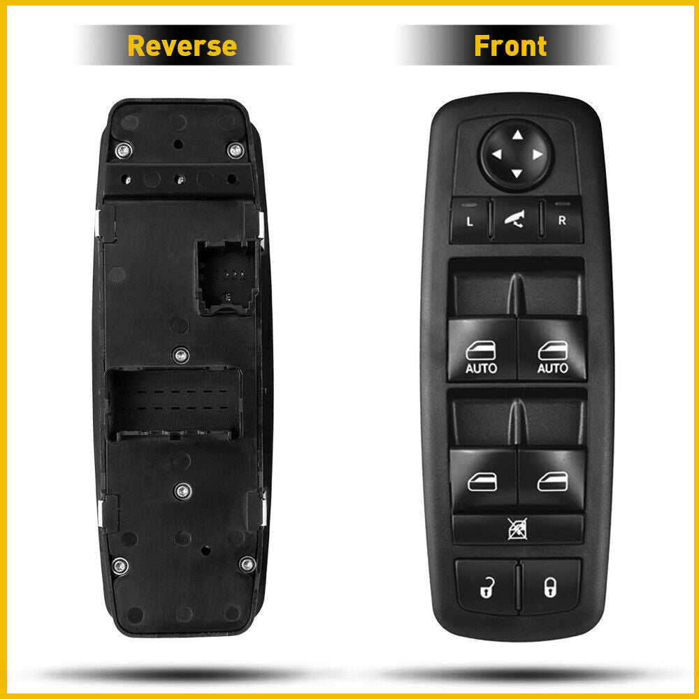 Driver Side Power Window Switch Replacement SM1871 DWS1834 68110872AA 68298872AA Automobile Window Regulator Control Switch Button Accessories black - Premium Car Organizers from Rapidvehicles - Just $37.60! Shop now at Rapidvehicles