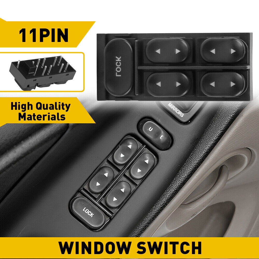 Front Driver Side Master Power Window Switch Window Regulator - Premium Car Organizers from Rapidvehicles - Just $34.99! Shop now at Rapidvehicles