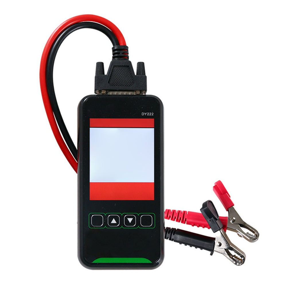 DY222 12V Car Battery Tester, 100-2000 CCA Automotive Battery Load Tester Charging Cranking System Analyzer Black - Premium OBD & Diagnostic Tools from Rapidvehicles - Just $64.99! Shop now at Rapidvehicles