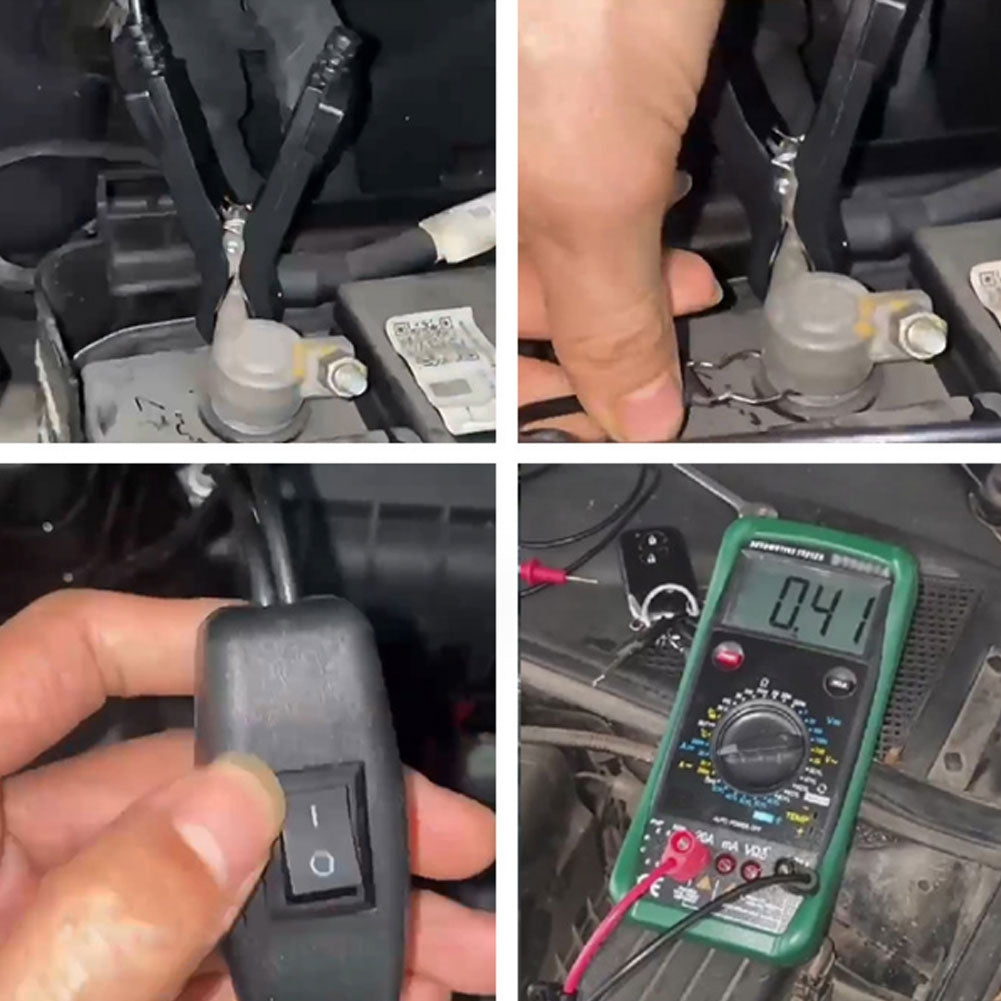 Car Leakage Detector U Spring Clamp Leak Down Tester Automobile Current Leakage Diagnostic Tools Universal Accessory For Automotive Battery Testing black - Premium OBD & Diagnostic Tools from Rapidvehicles - Just $21.99! Shop now at Rapidvehicles