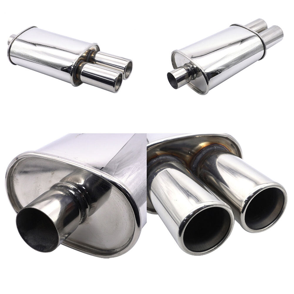 Car Exhaust Muffler Stainless Steel Tailpipe Tips - Premium Car Organizers from Rapidvehicles - Just $153.99! Shop now at Rapidvehicles