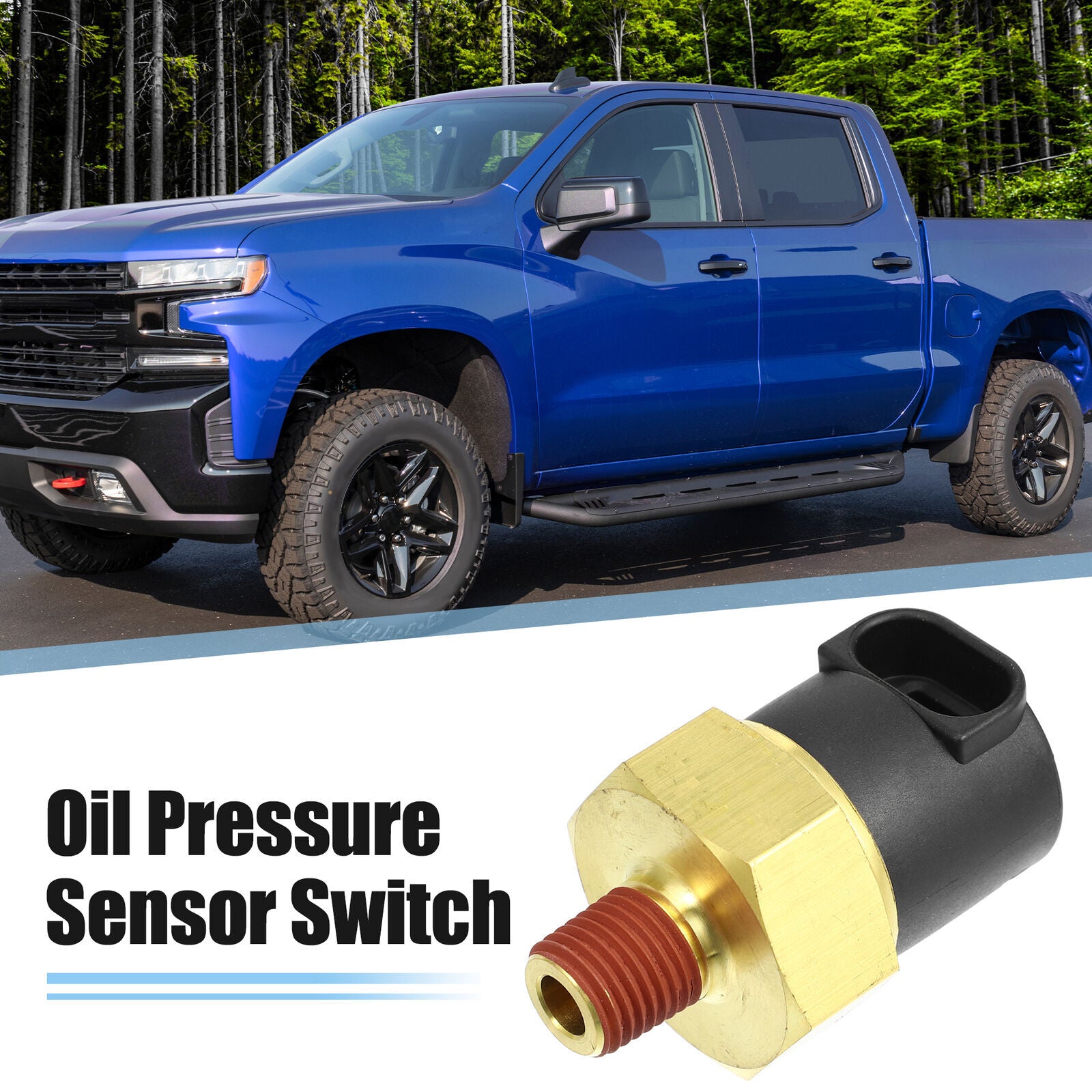 3 Pins Car Oil Pressure Switch Sensor M14x1.5 Thread Engine Oil Pressure Sender Unit Compatible For Detroit Diesel Engine 50 60 Series Replace 23532797 black - Premium Car Organizers from Rapidvehicles - Just $31.49! Shop now at Rapidvehicles