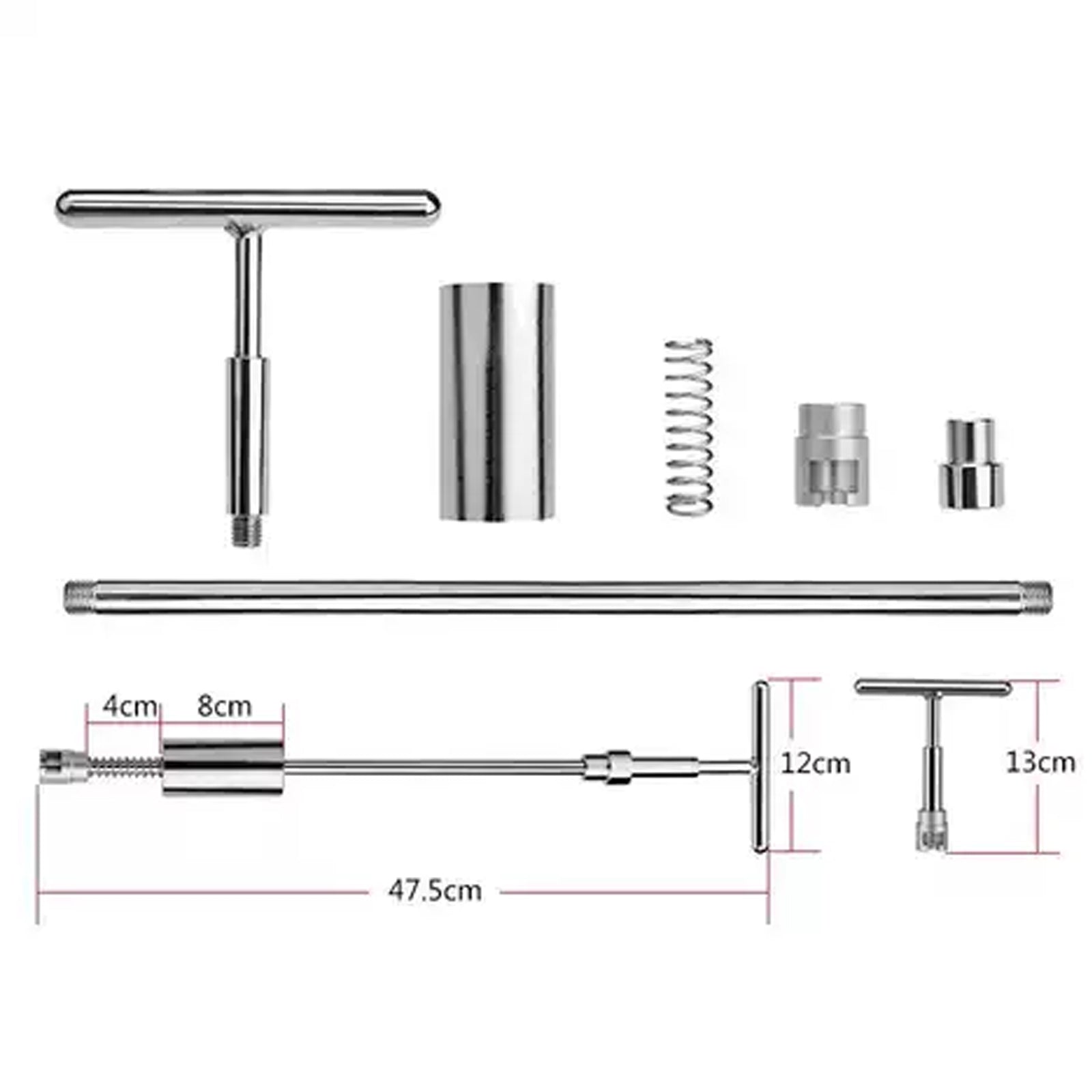 64Pcs Auto Dent Puller Kit, Paintless Dent Removal Tap Down Tools With Replacement Heads, T-bar Dent Puller, Glue Stick Heating Handle, Dent Repair Kit For Refrigerator 64 pieces - Premium Scratch Repair from Rapidvehicles - Just $60.99! Shop now at Rapidvehicles