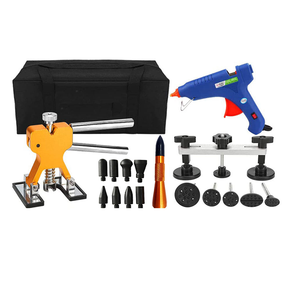 54Pcs Auto Dent Puller Kit with Lifter Slide Hammer Bridge Puller - Premium Scratch Repair from Rapidvehicles - Just $77.99! Shop now at Rapidvehicles