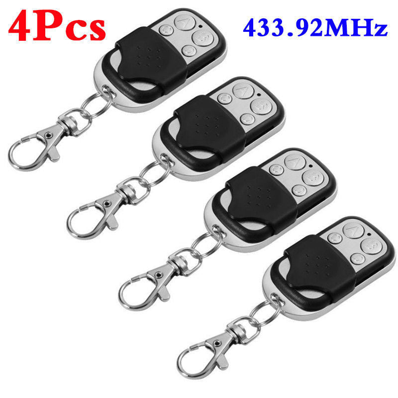 1Pc / 2Pcs /4Pcs Universal Cloning Remote Control Key Fob for Car Garage Door Electric Gate - Premium Security Alarm System from Rapidvehicles - Just $27.76! Shop now at Rapidvehicles