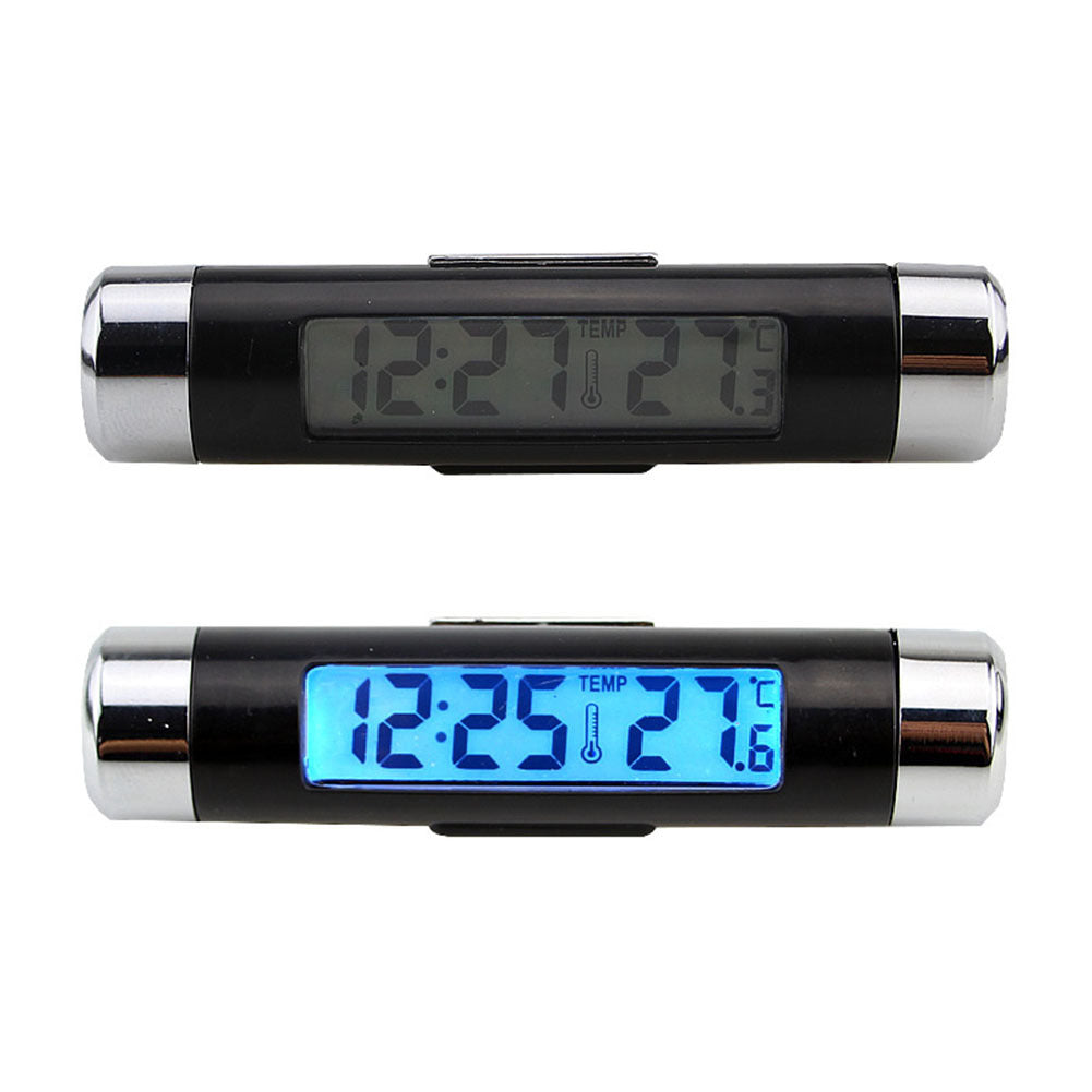 2 in 1 Car Digital LCD Thermometer Clock Calendar Automotive - Premium Other Car Electronics from Rapidvehicles - Just $16.99! Shop now at Rapidvehicles