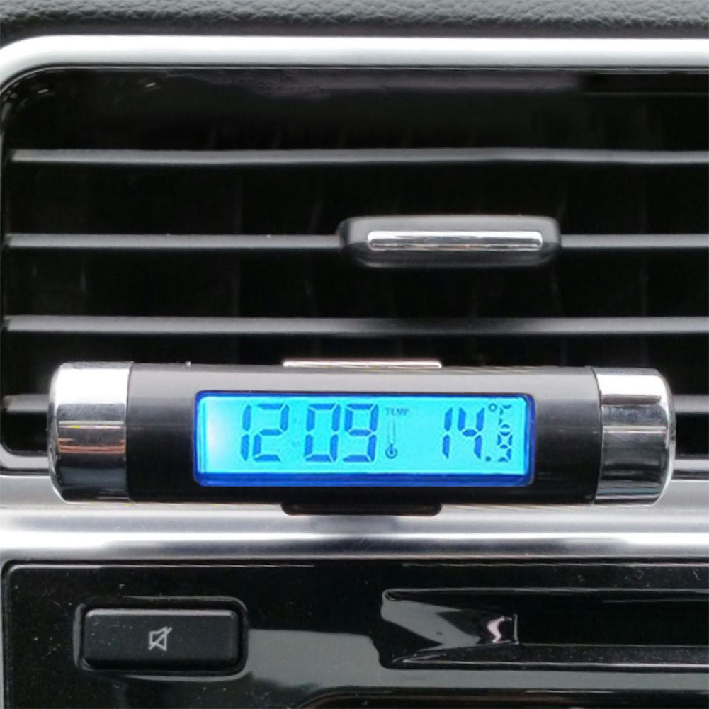 2 in 1 Car Digital LCD Thermometer Clock Calendar Automotive - Premium Other Car Electronics from Rapidvehicles - Just $16.99! Shop now at Rapidvehicles