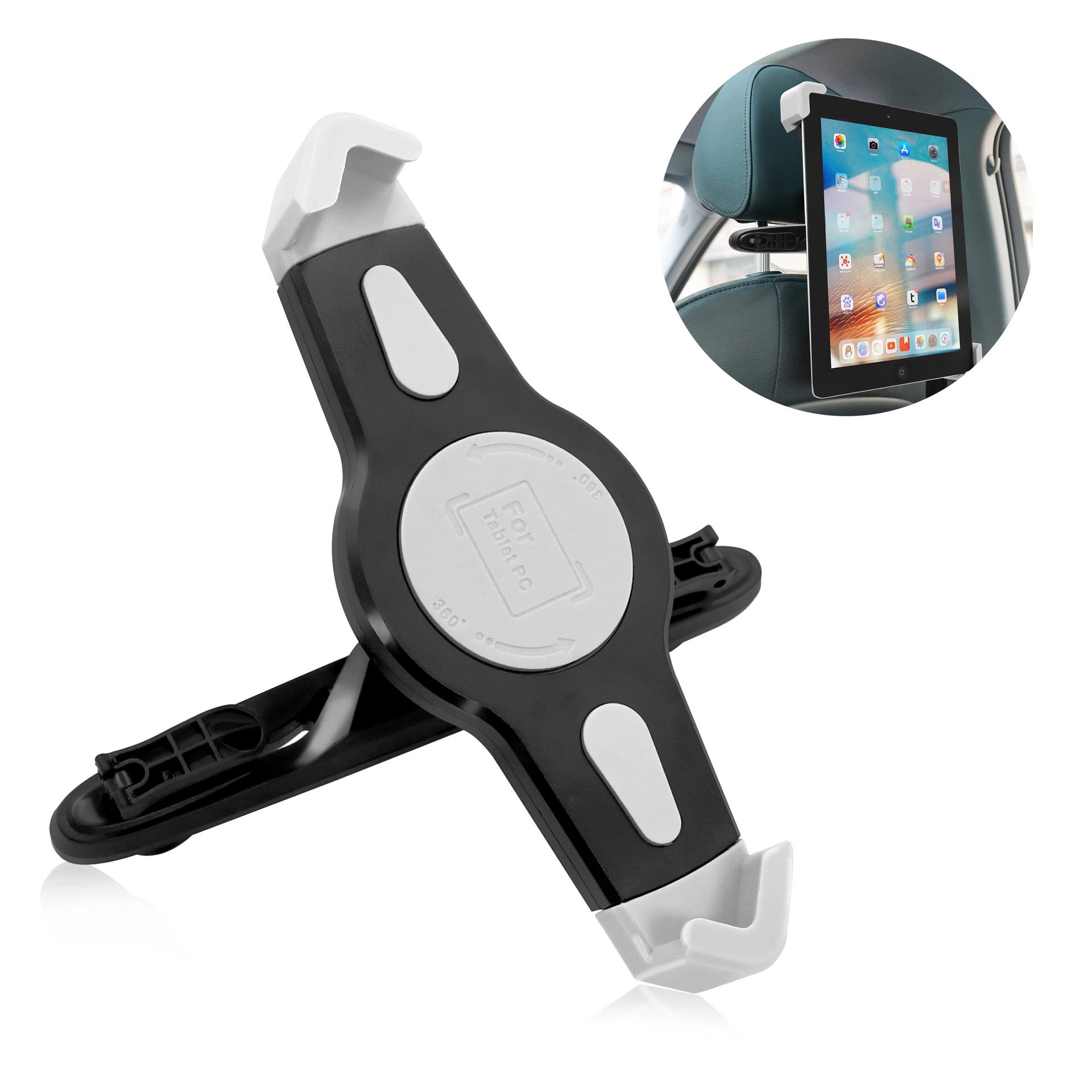 Tablet Car Rear Seat Universal Ipad Bracket Lazy Bracket Car Rear Pillow Stand Car Phone Holder black - Premium Car Mounts & Holders from Rapidvehicles - Just $21.99! Shop now at Rapidvehicles