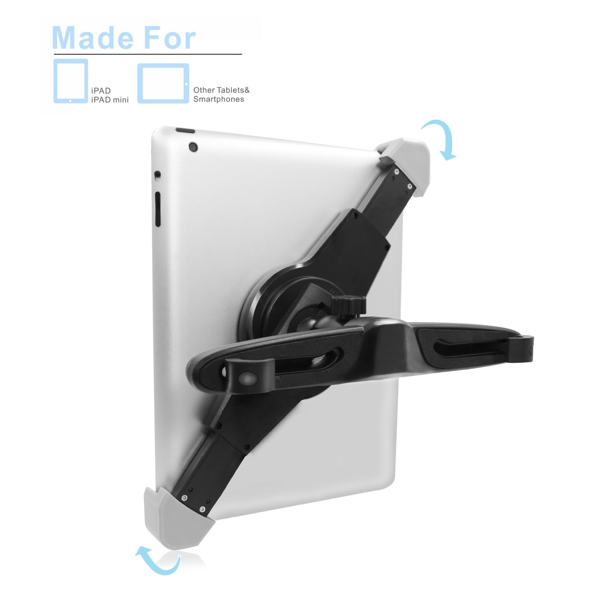 Tablet Car Rear Seat Universal Ipad Bracket Lazy Bracket Car Rear Pillow Stand Car Phone Holder black - Premium Car Mounts & Holders from Rapidvehicles - Just $21.99! Shop now at Rapidvehicles