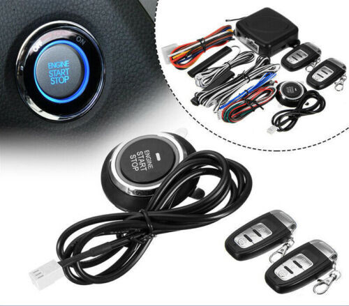 9 in 1 Start Push Button Remote Starter Keyless Entry Car SUV Alarm System Engine As shown - Premium Security Alarm System from Rapidvehicles - Just $72.63! Shop now at Rapidvehicles