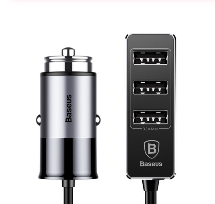 Baseus Car USB Charger 4 Ports Output Car Charger Mobile Phone - Premium Car Chargers from Rapidvehicles - Just $38.99! Shop now at Rapidvehicles