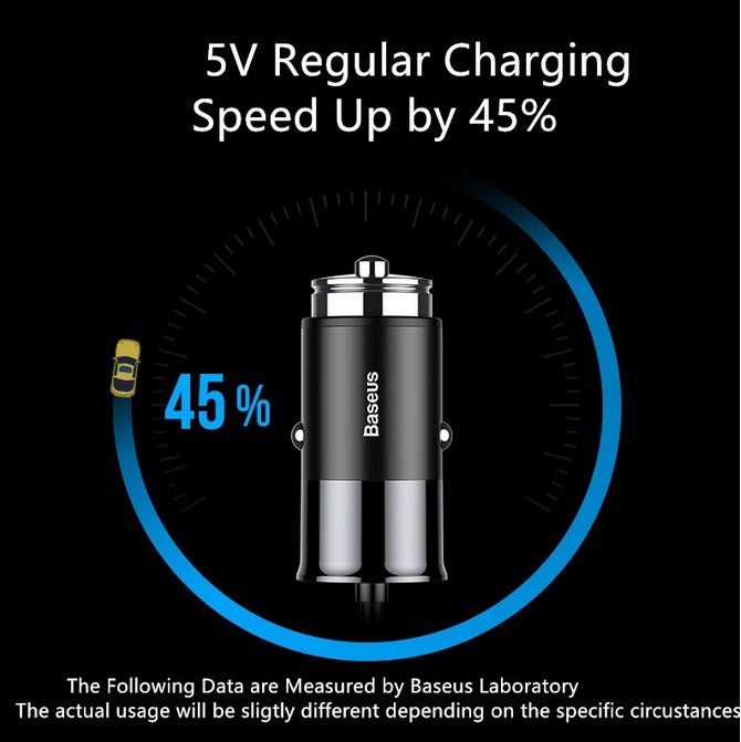 Baseus Car USB Charger 4 Ports Output Car Charger Mobile Phone - Premium Car Chargers from Rapidvehicles - Just $38.99! Shop now at Rapidvehicles