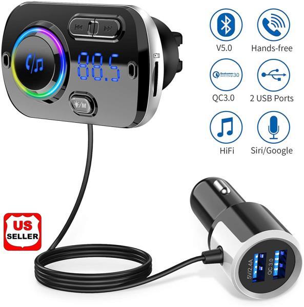 Hands-free Bluetooth Fm Transmitter Wireless Radio Adapter Car - Premium Other Car Electronics from Rapidvehicles - Just $38.99! Shop now at Rapidvehicles