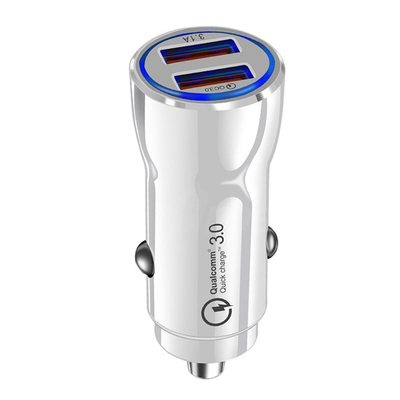 Portable Qc3.0 Fast Charge Dual Port Car Charger Overheating - Premium Car Chargers from Rapidvehicles - Just $11.99! Shop now at Rapidvehicles