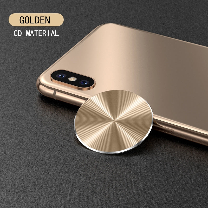 Magnetic  Metal  Plate Iron Sheet Disk Sticker For Magnetic Car Phone Holder Magnet Stand Gold - Premium Car Mounts & Holders from Rapidvehicles - Just $14.99! Shop now at Rapidvehicles