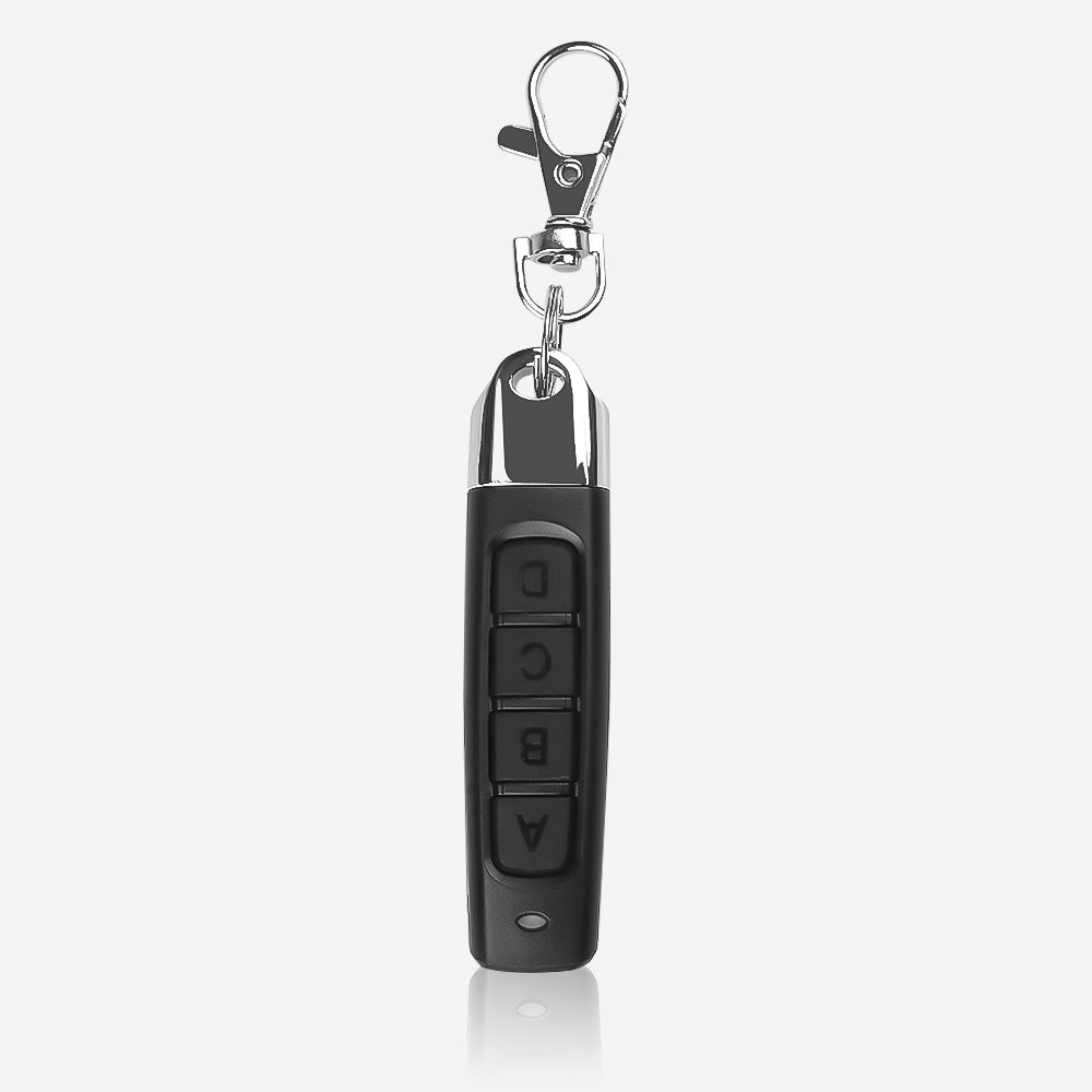 Multi-functional 433mhz Wireless  Remote Control Garage Gate Door Opener Remote Control Duplicator Cloning Code Car Key Security Alarm Black shell-black ABCD - Premium Security Alarm System from Rapidvehicles - Just $8.42! Shop now at Rapidvehicles