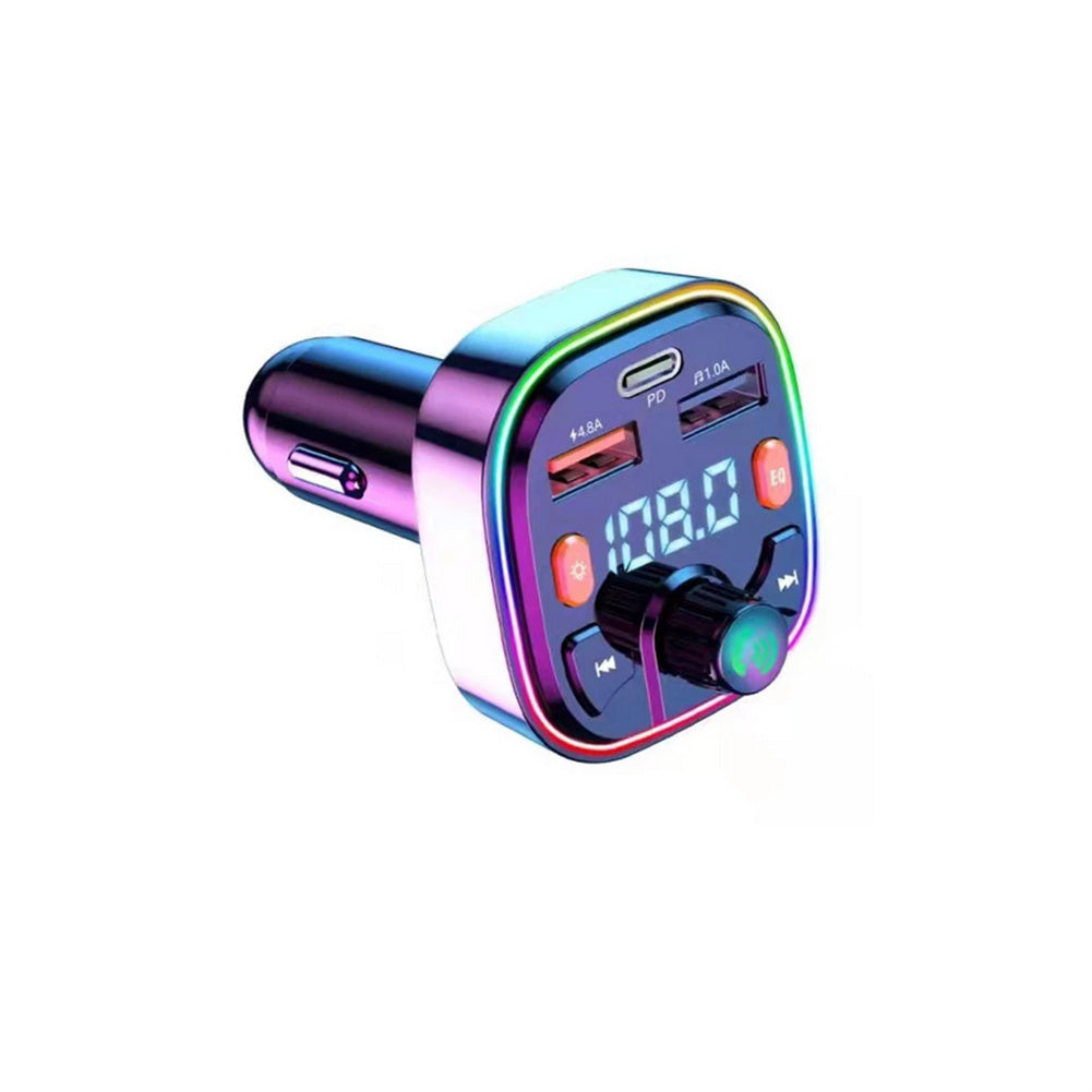 Car  Fm  Transmitter External Microphone Dual Usb Pd Type C Fast - Premium Car Chargers from Rapidvehicles - Just $21.99! Shop now at Rapidvehicles