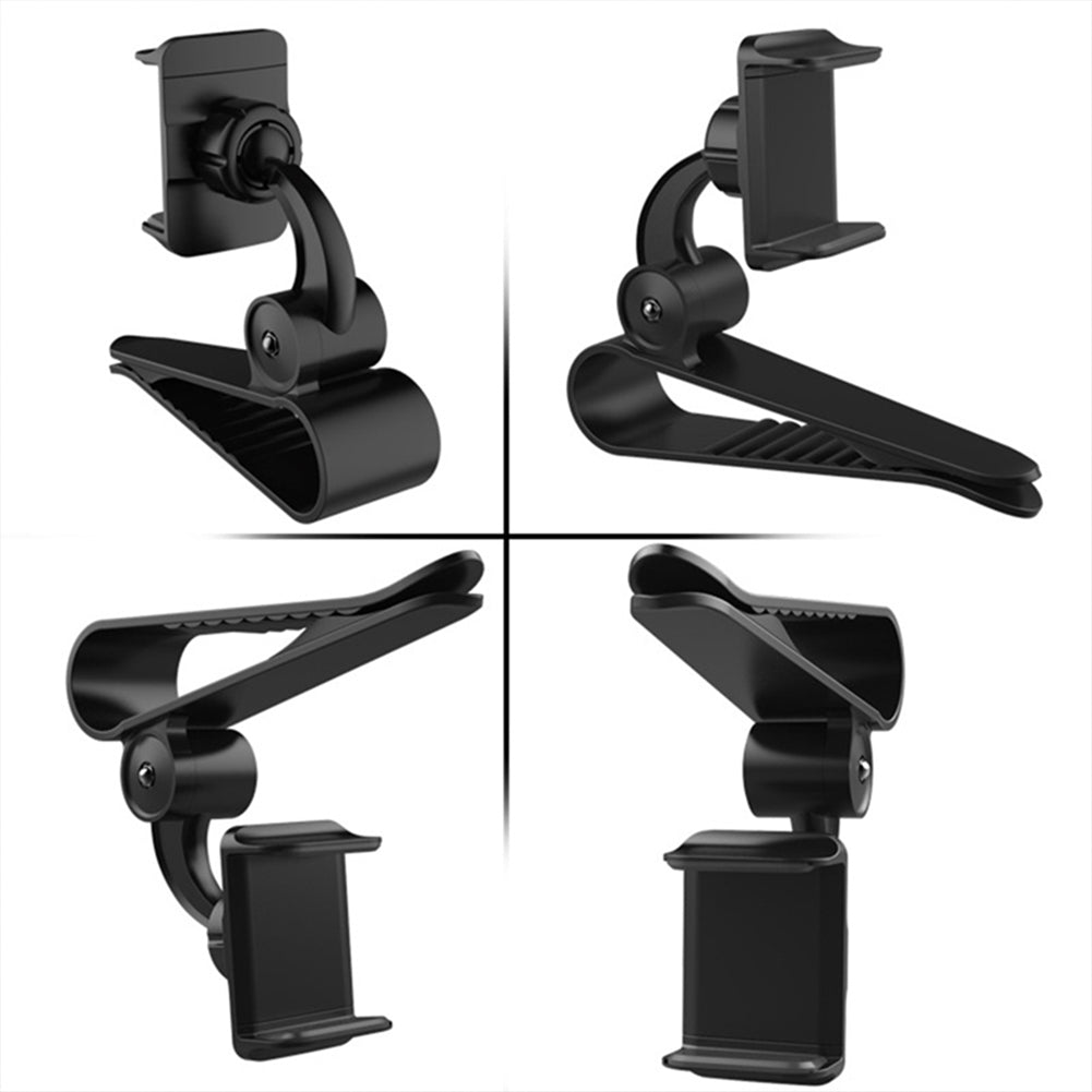 Car Clip Sun Visor Cell Phone Holder Mount Creative Fashion Universal Phone Holder grey - Premium Car Mounts & Holders from Rapidvehicles - Just $15.99! Shop now at Rapidvehicles