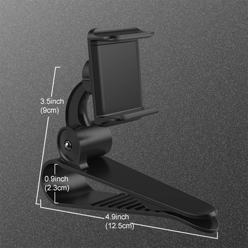 Car Clip Sun Visor Cell Phone Holder Mount Creative Fashion Universal Phone Holder grey - Premium Car Mounts & Holders from Rapidvehicles - Just $15.99! Shop now at Rapidvehicles