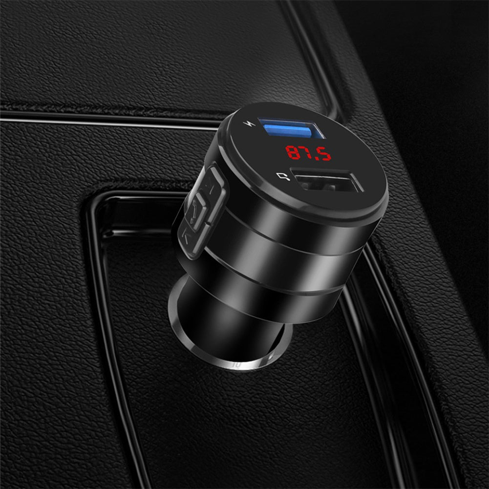 Car MP3 Player Bluetooth Hands-free FM Transmitter Music Player Radio Black - Premium Car Chargers from Rapidvehicles - Just $15.99! Shop now at Rapidvehicles