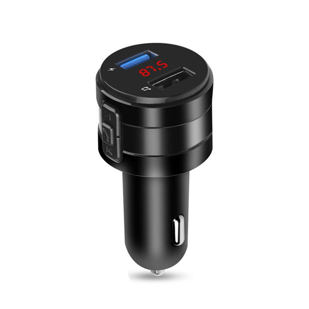 Car MP3 Player Bluetooth Hands-free FM Transmitter Music Player Radio Black - Premium Car Chargers from Rapidvehicles - Just $15.99! Shop now at Rapidvehicles