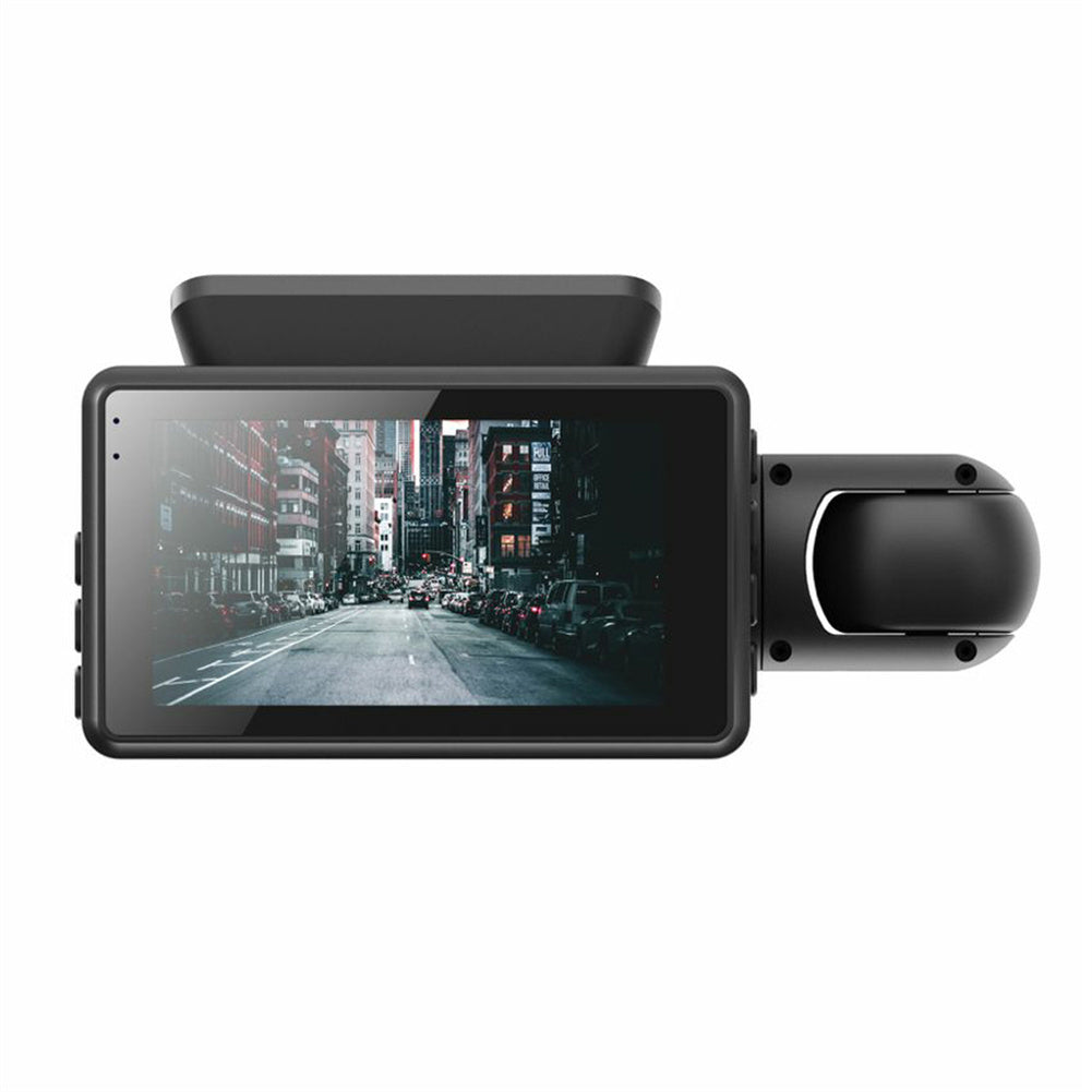 Dual Lens Car Video Recorder HD 1080P Dash Cam 3.0 Inch Ips - Premium Car Rear View Camera from Rapidvehicles - Just $51.99! Shop now at Rapidvehicles