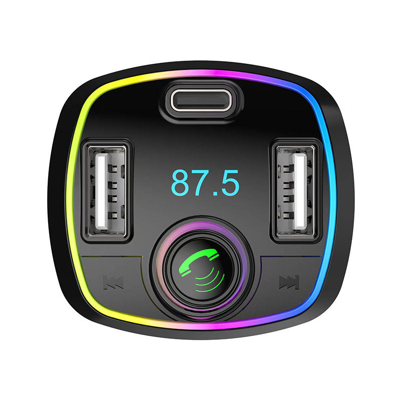 12-24v Qc3.0 Fast Charge Car Charger Bluetooth Black - Premium Car Chargers from Rapidvehicles - Just $21.99! Shop now at Rapidvehicles