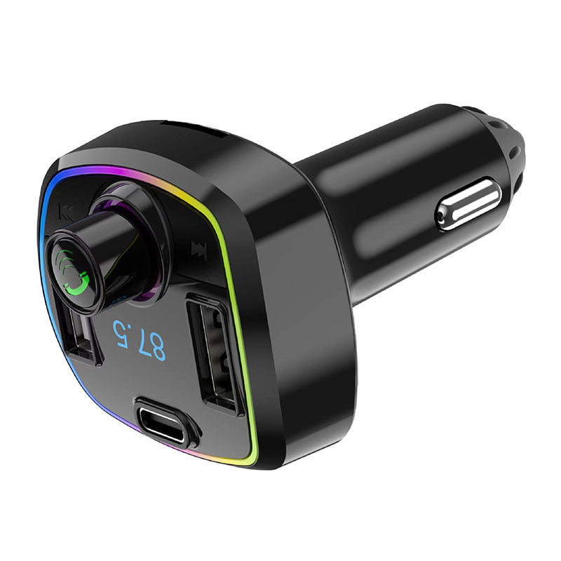 12-24v Qc3.0 Fast Charge Car Charger Bluetooth Black - Premium Car Chargers from Rapidvehicles - Just $21.99! Shop now at Rapidvehicles