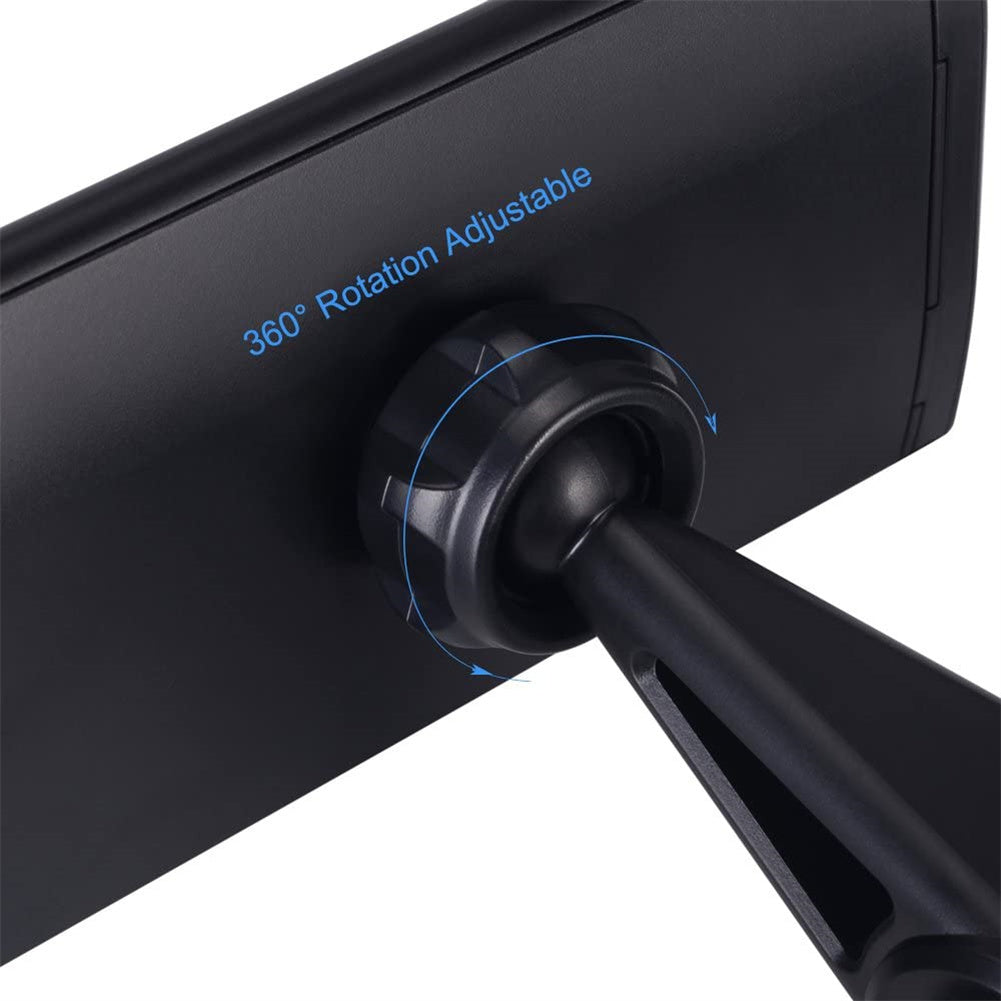 Car Rear Seat Headrest Bracket 360 Degree Rotation Adjustable Width Phone Holder Compatible For Ipad Tablet 4-11 Inch black - Premium Car Mounts & Holders from Rapidvehicles - Just $20.99! Shop now at Rapidvehicles