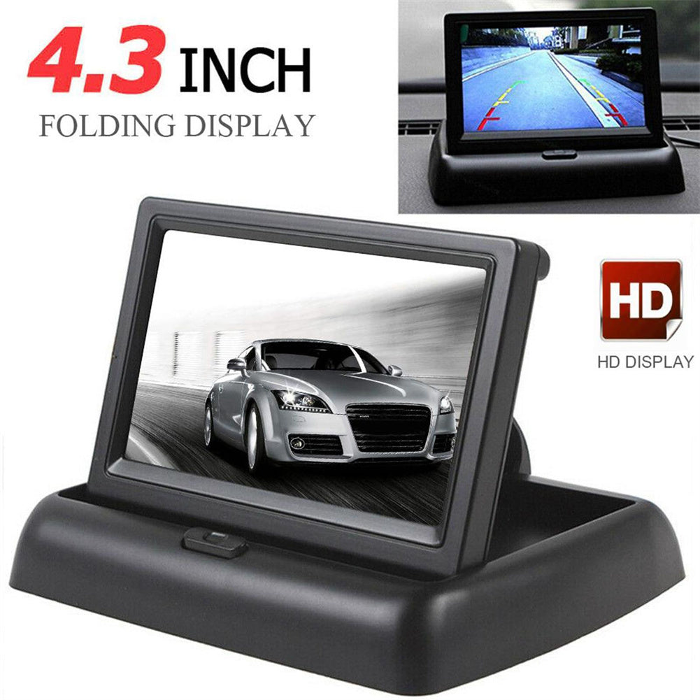 Car Monitor 4.3-inch Tft LCD Screen Folding Night Vision for Rear - Premium Other Car Electronics from Rapidvehicles - Just $51.99! Shop now at Rapidvehicles