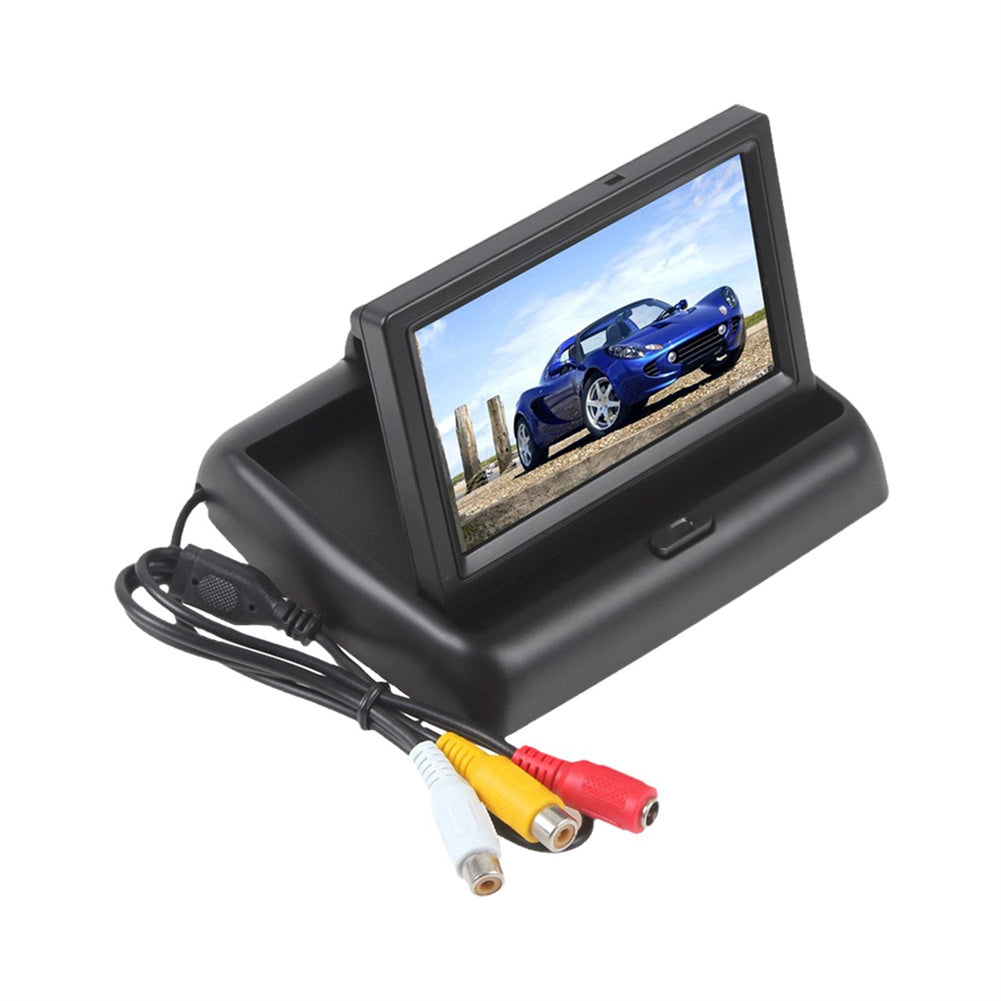 Car Monitor 4.3-inch Tft LCD Screen Folding Night Vision for Rear - Premium Other Car Electronics from Rapidvehicles - Just $51.99! Shop now at Rapidvehicles