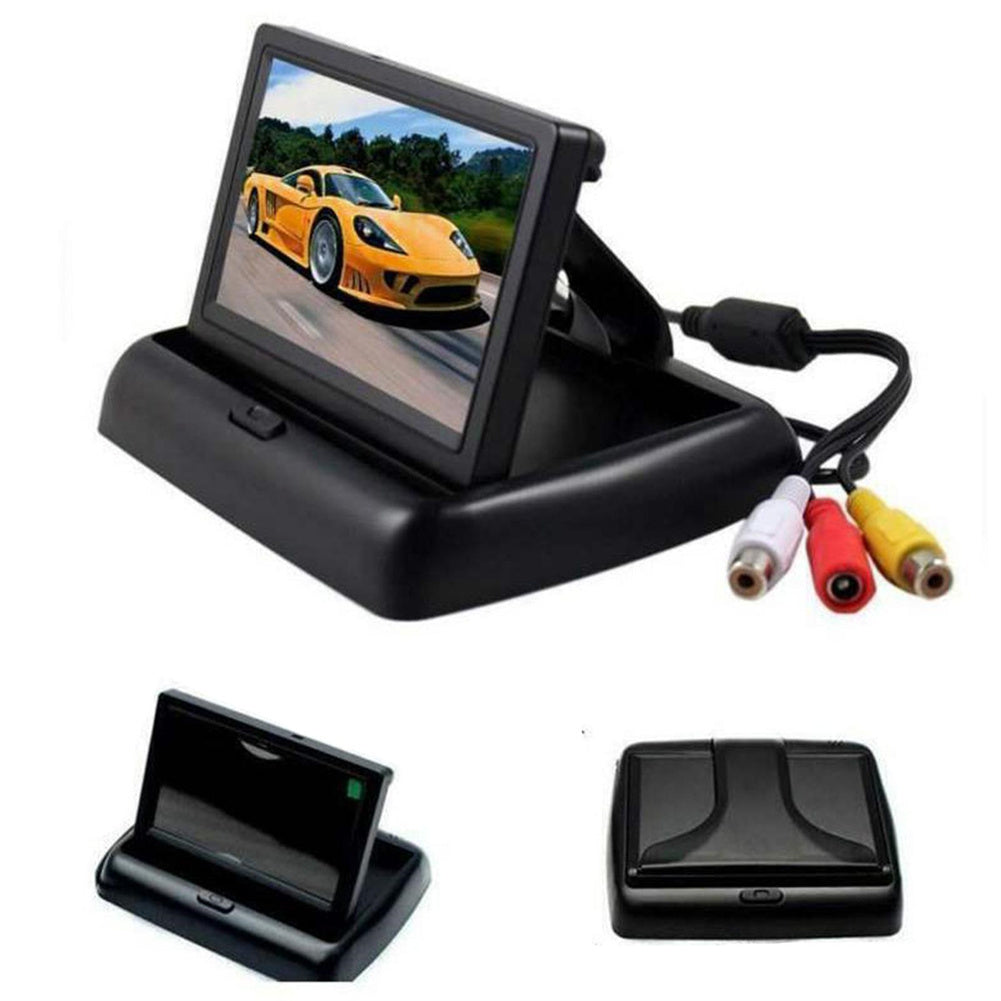 Car Monitor 4.3-inch Tft LCD Screen Folding Night Vision for Rear - Premium Other Car Electronics from Rapidvehicles - Just $51.99! Shop now at Rapidvehicles