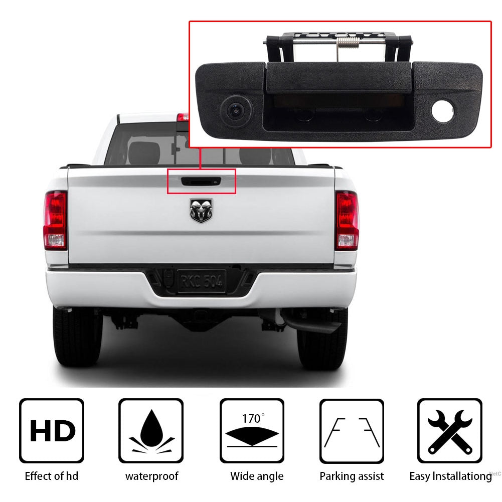 Pickup Car Handle Reversing Camera Tailgate Backup Parking - Premium Car Rear View Camera from Rapidvehicles - Just $95.99! Shop now at Rapidvehicles