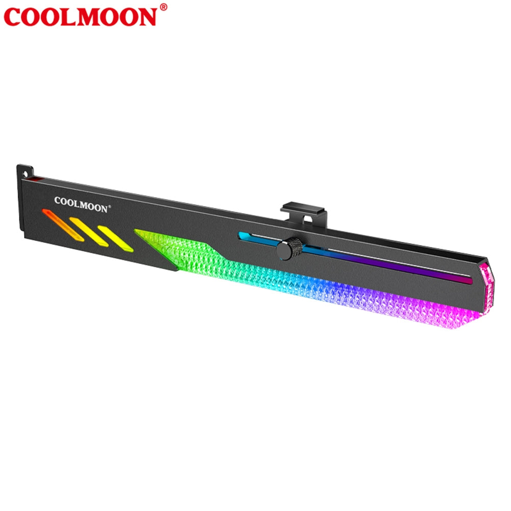 Coolmoon Gt8 Graphics Card Bracket 5v Argb Synchronous Horizontal - Premium Other Car Electronics from Rapidvehicles - Just $35.09! Shop now at Rapidvehicles