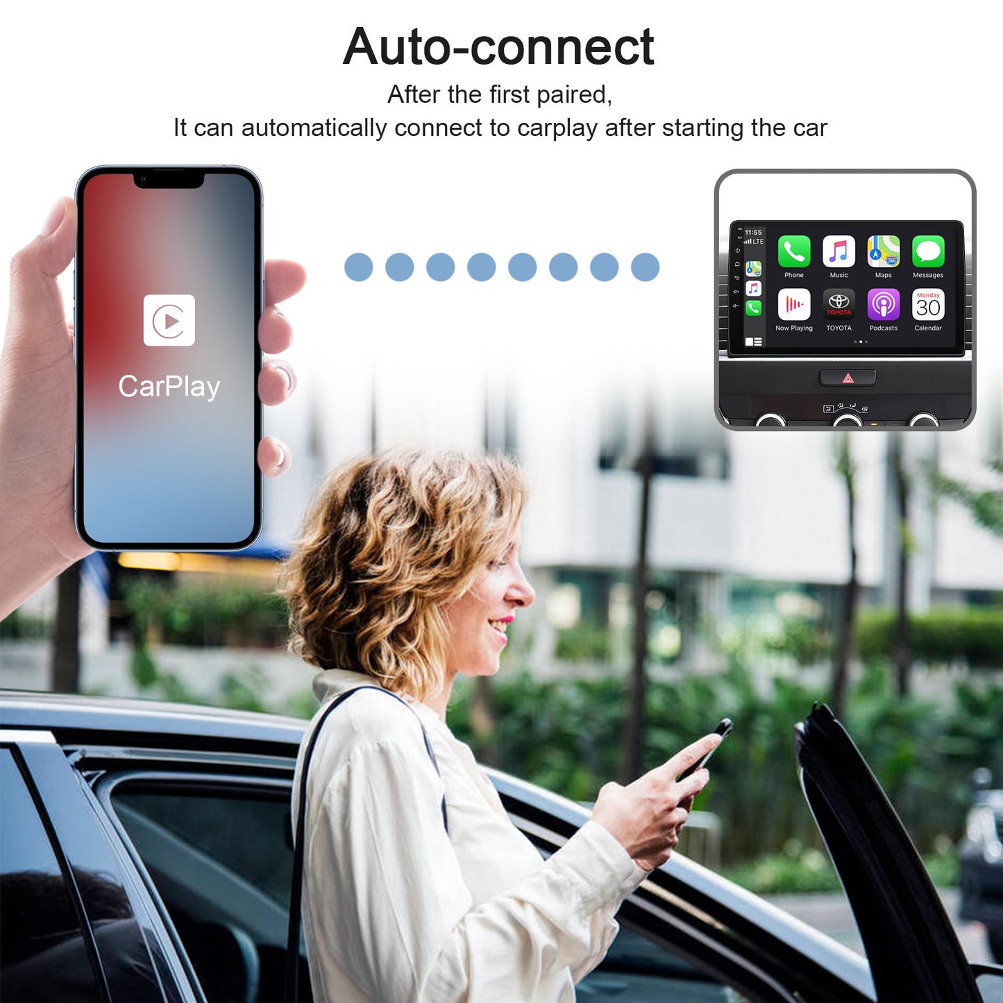 Usb Type C Adapter Wired to Wireless for Carplay Adapter Wifi - Premium Other Car Electronics from Rapidvehicles - Just $83.99! Shop now at Rapidvehicles