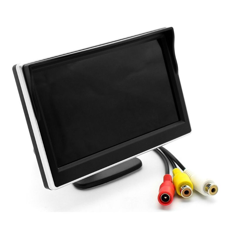 5 Inch Tft Lcd Screen Car Monitor 2 Channels Video Input 800x480 - Premium Car DVR from Rapidvehicles - Just $38.99! Shop now at Rapidvehicles