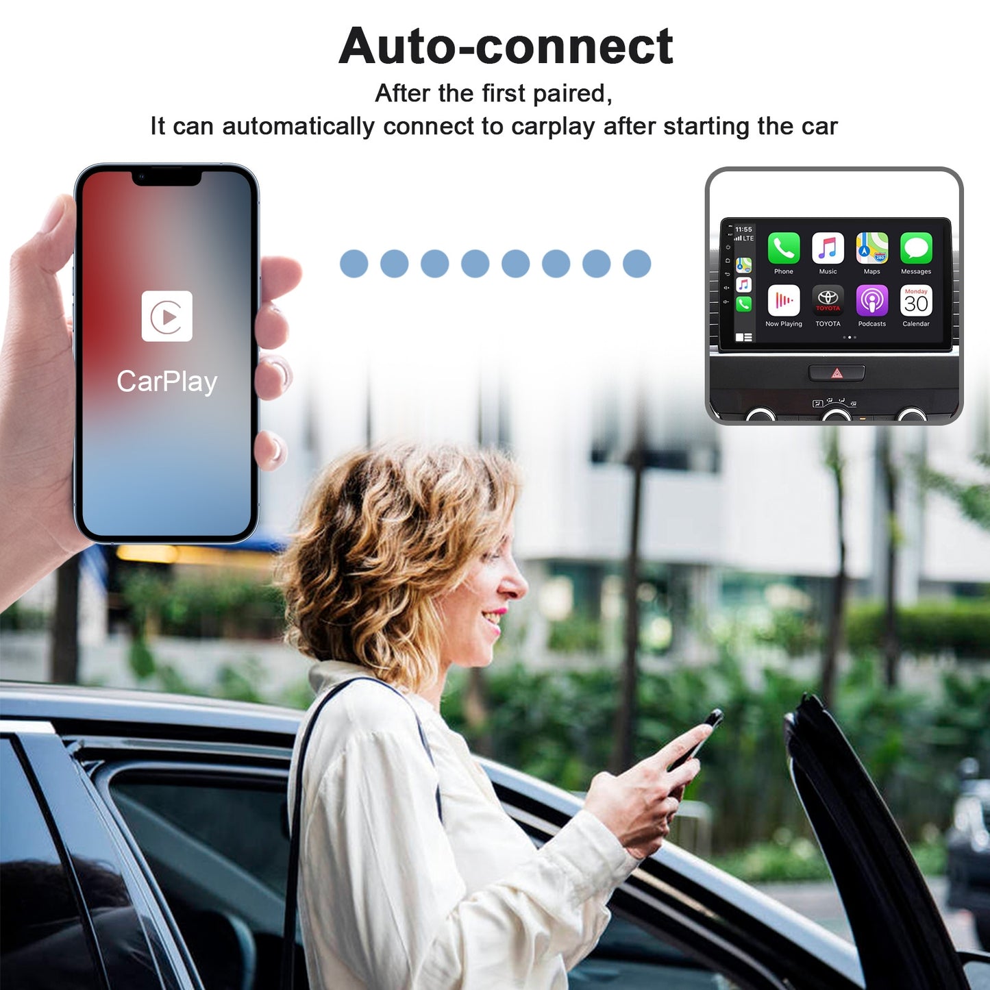 Car Adapter Compatible for Carplay Wireless Receiver Car - Premium Other Car Electronics from Rapidvehicles - Just $88.99! Shop now at Rapidvehicles