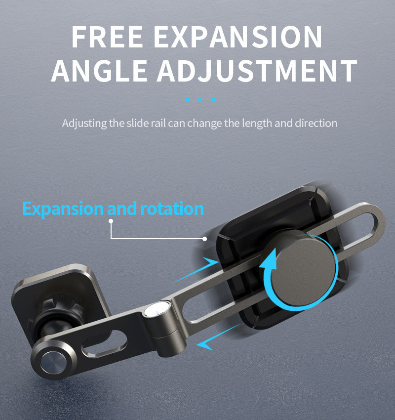 Magnetic Car Phone Holder Mount Rotatable Telescopic Bracket for - Premium Car Mounts & Holders from Rapidvehicles - Just $37.73! Shop now at Rapidvehicles